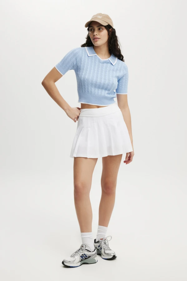 Supremely Soft Pleated Skirt